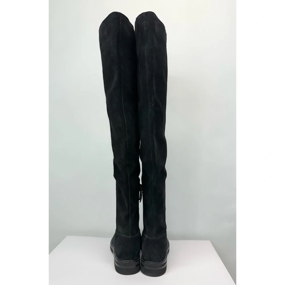 New Stuart Weitzman Chicago Suede Over The Knee Boots Sz US 7